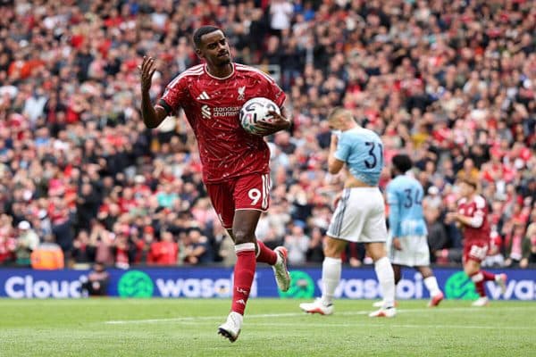 Alexander Isak calls for Liverpool improvement after Forest draw