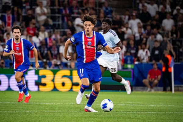 Luis Enrique praises Maghnes Akliouche after PSG debut
