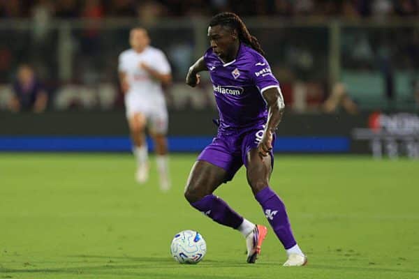 Como continue talks to sign Fiorentina striker Moise Kean