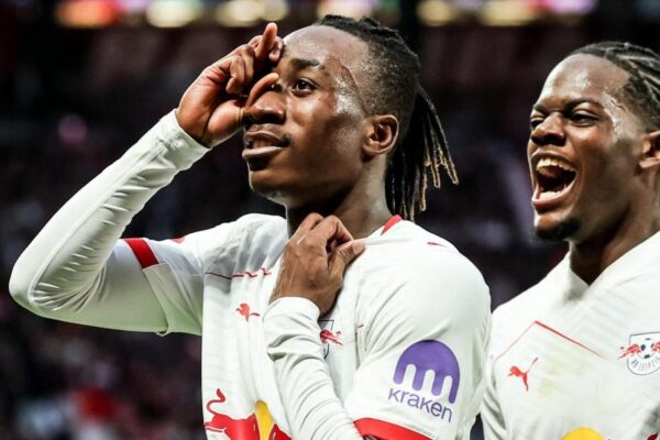 Yan Diomande travels to Spain to seal Madrid move