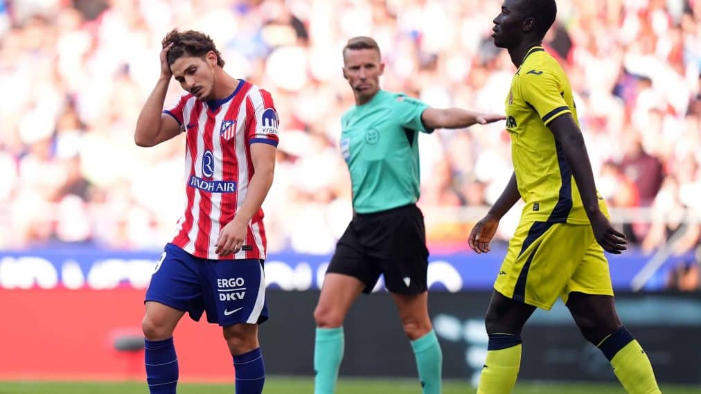 Julian Alvarez told to leave Atletico Madrid fans after Villarreal draw