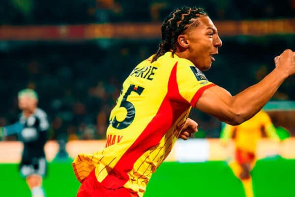 Ismaëlo Ganiou of RC Lens after extending his contract until 2030