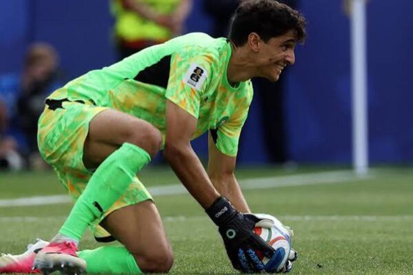 Morocco goalkeeper Yassine Bounou during an Al Hilal match amid reported transfer interest from Juventus.