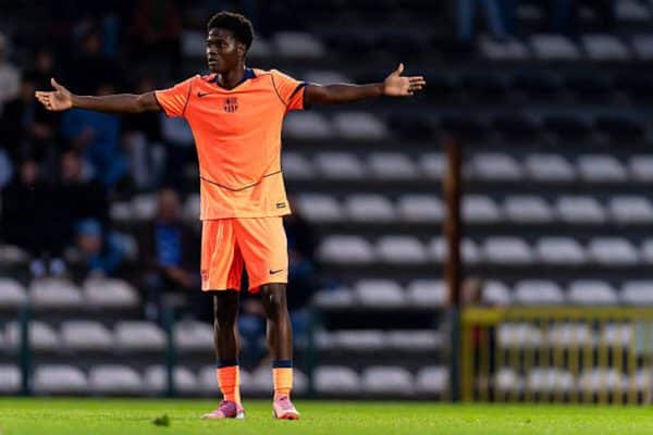 Barcelona prepare contract extension for Baba Kourouma
