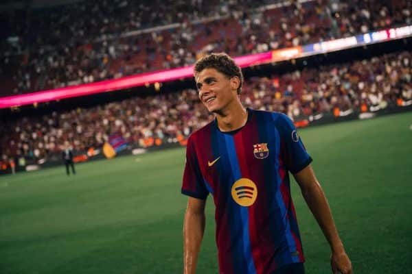 Hamza Abdelkarim tipped as Barcelona future striker