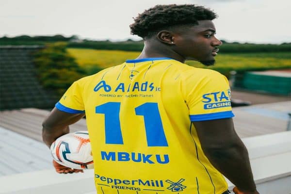 Nathanael Mbuku joins St. Truiden on loan from Augsburg