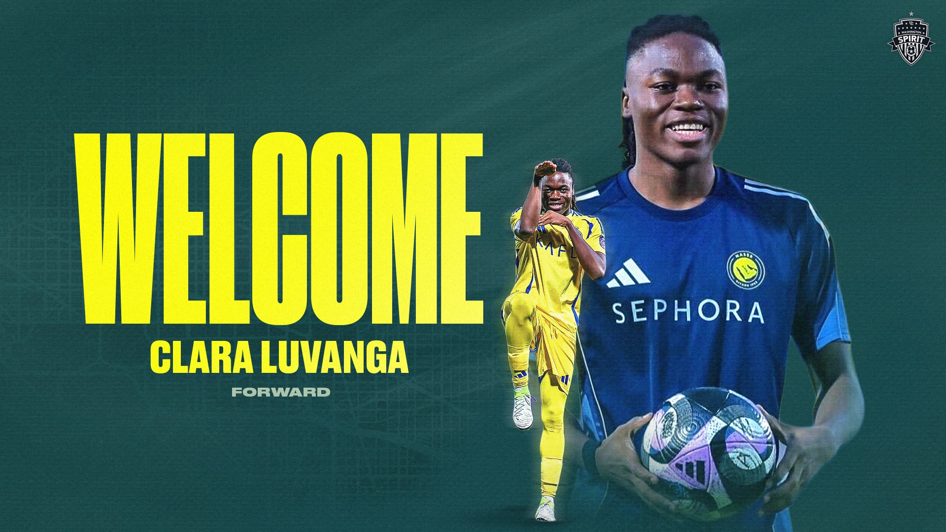 Clara Luvanga becomes first Tanzanian to join NWSL with Washington Spirit