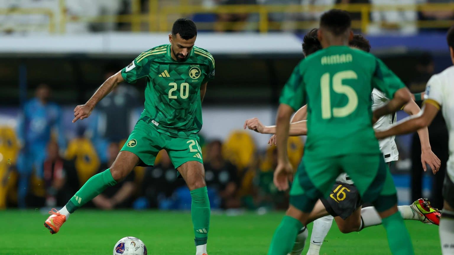 Abdullah Al-Salem scores first Saudi Arabia goal at 33