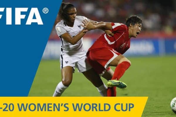 France and South Korea U20 women's teams prepare for their Group C match at the U20 Women's World Cup.