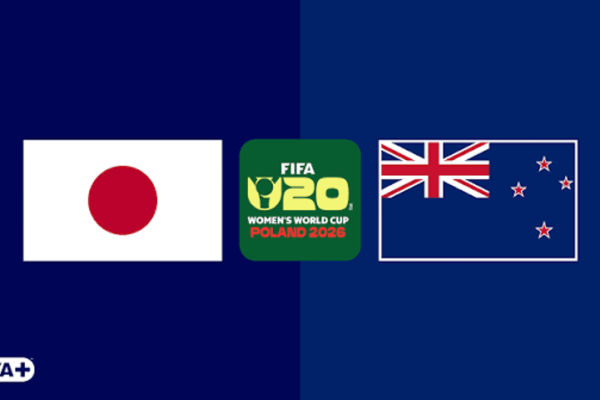 Japan and New Zealand players prepare for their FIFA U-20 Women's World Cup Group D match.