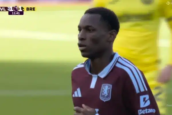 Nicolas Jackson scores third Aston Villa goal in Brentford clash