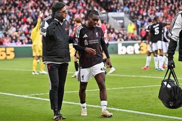 Jeremie Frimpong sidelined