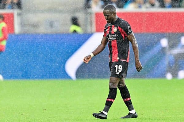 Moussa Diaby ruled out until November international break with thigh injury