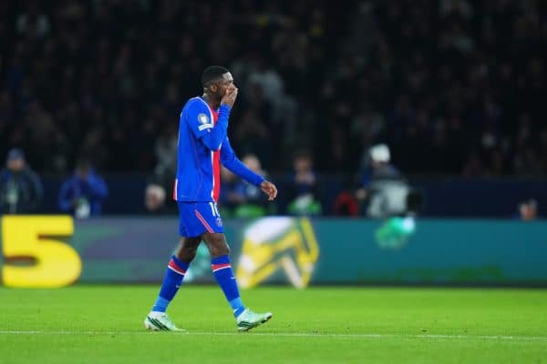 Ousmane Dembele set to spend time on sidelines
