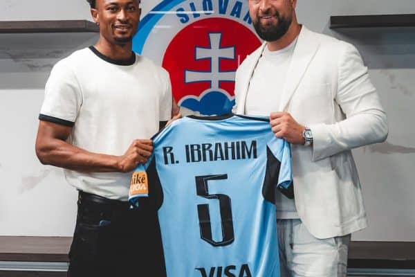 Rahim Ibrahim commit future to Slovan Bratislava