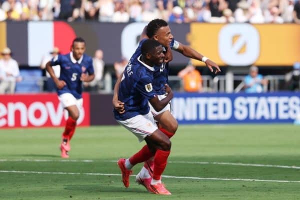 Ousmane Dembele and Kylian Mbappe