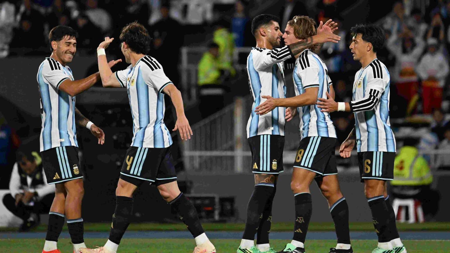 Over Friendly Nicolas Paz stars as Argentina begin post-Messi era with 4-0 win over ...