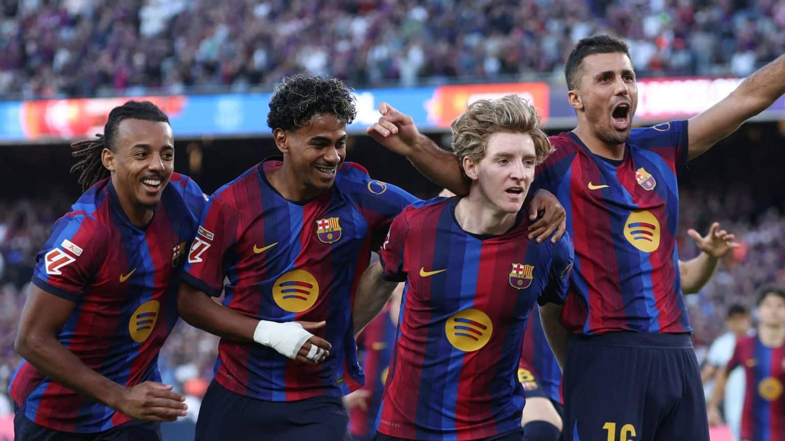 Gordon gives Barcelona record-breaking start as Gabriel Jesus continues ...