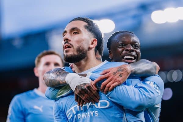 Liverpool 0-3 Manchester City
