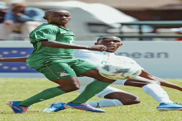 Senegal’s young footballers competing in an international youth tournament.